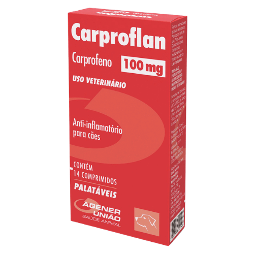 Carproflan 100mg com 14 Comprimidos
