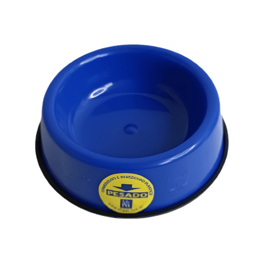 Comedouro Pesado Para Gatos Azul 120ml