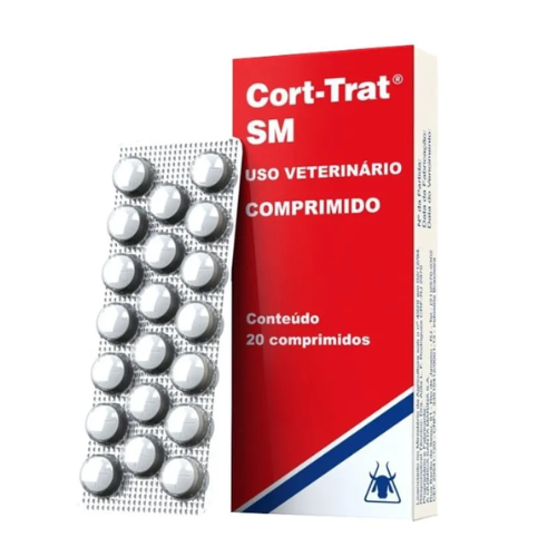 Cort-Trat SM Antinflamatório Dexametasona 20 Comp