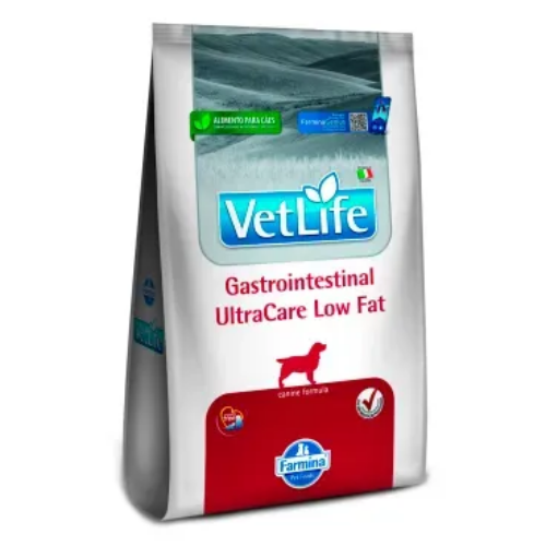 Ração Vet Life Gastrointestinal Ultra Care Low Fat Cães Adultos 10kg